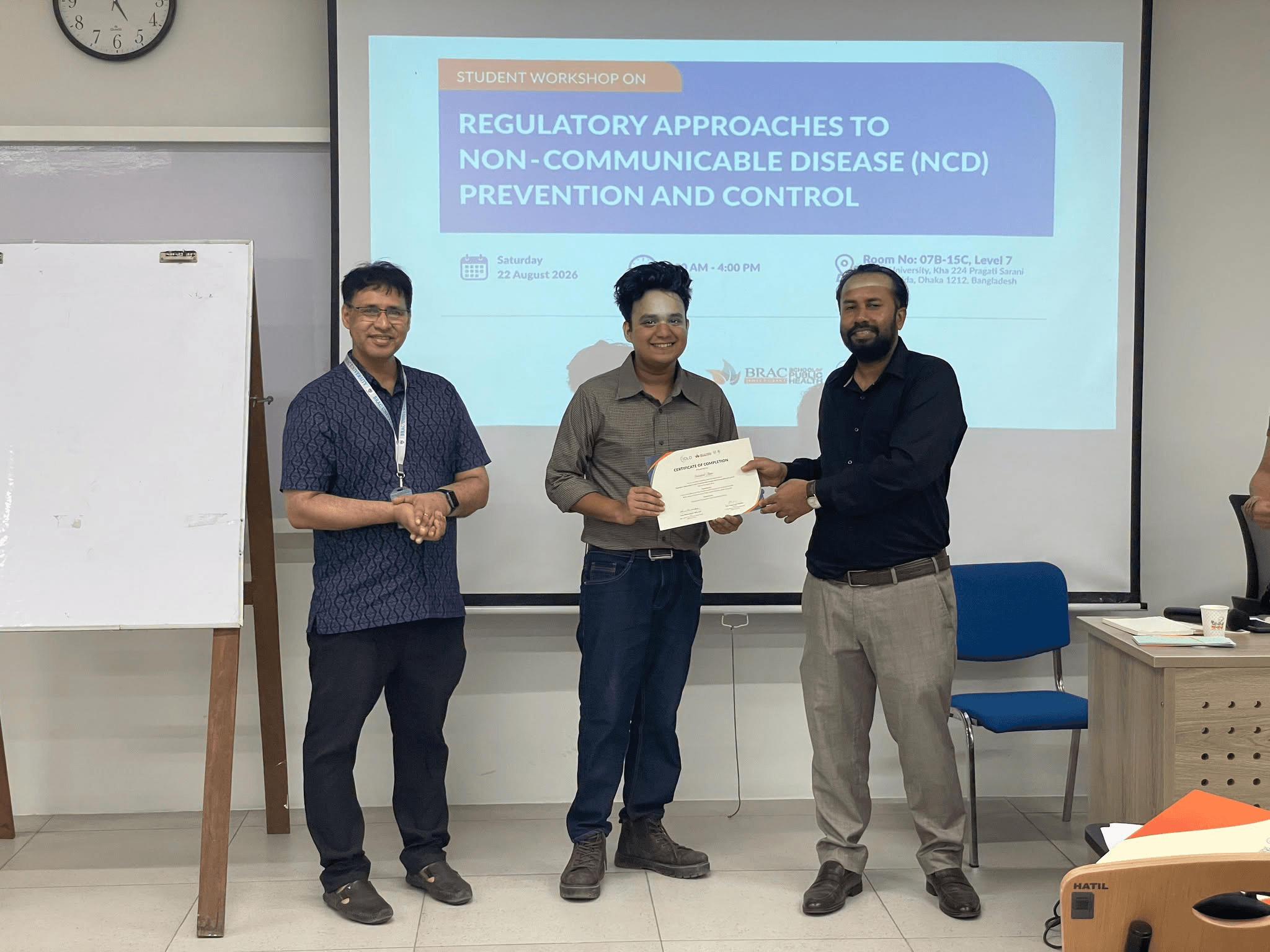 EWU Law Students Join NCD Regulatory Workshop at BRAC University